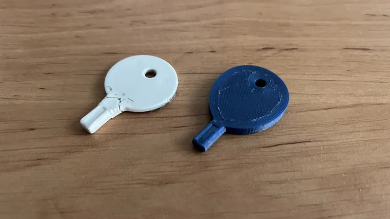 Key for machine