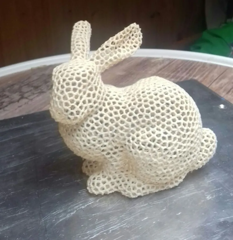 Easter Bunny voronoi