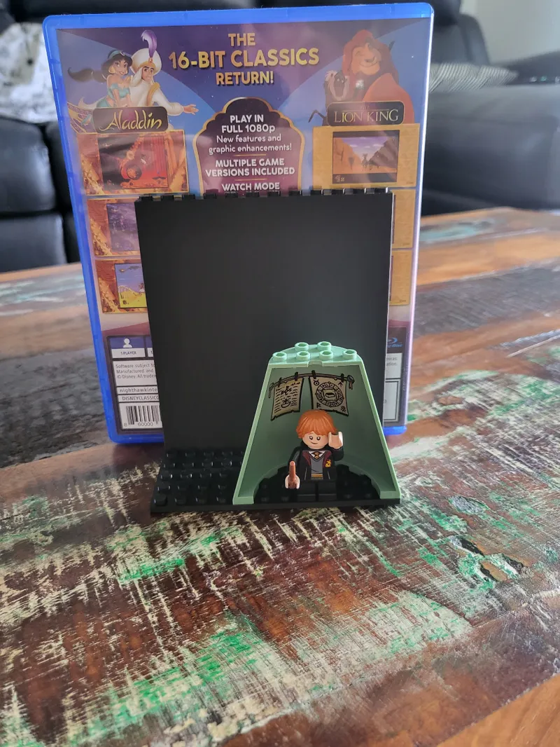 building brick bookend