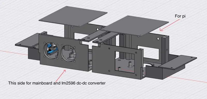 Ender 3 v2 electronics housing