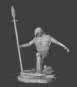 Kaladin from Stormlight Archive figure