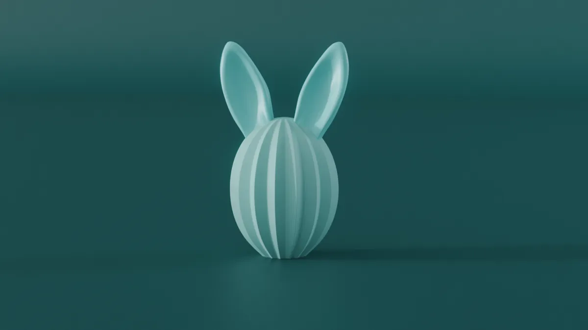 Easter Egg - Free 3D Print Model - MakerWorld