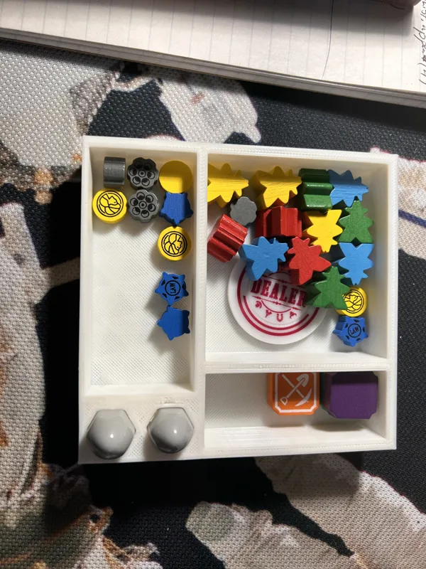 Tiny Epic Western Board Game Insert