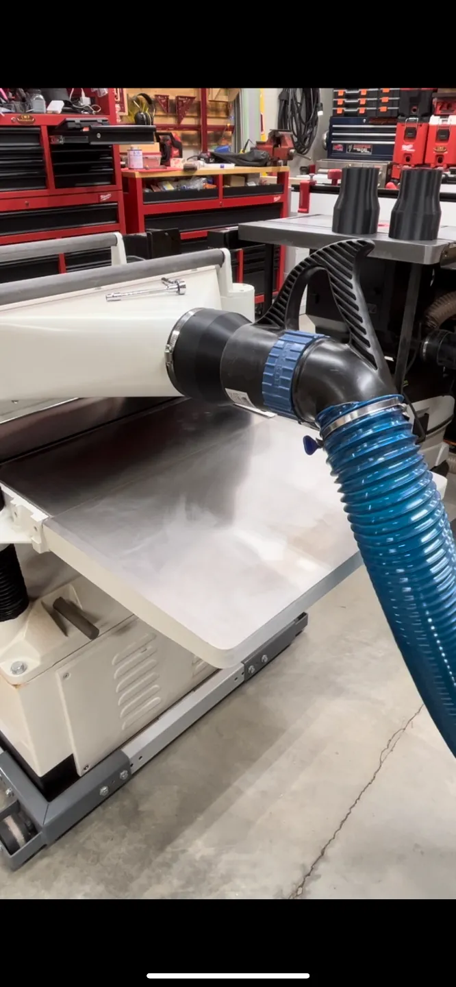 5 Inch to Dust Right Adaptor For 20" Planer