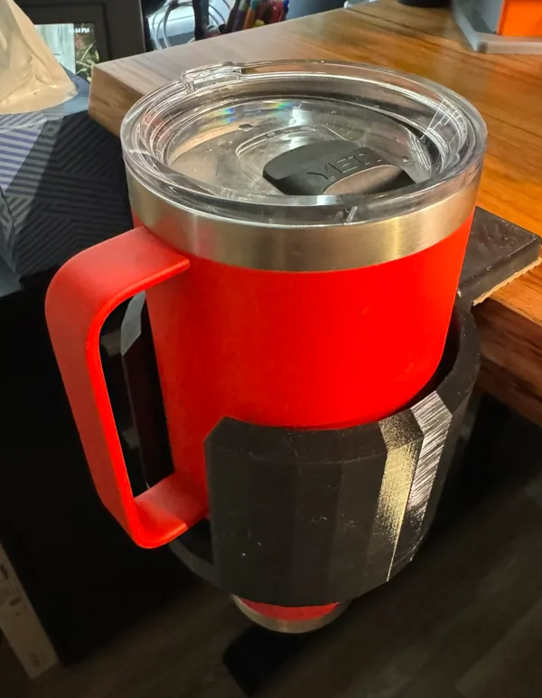 Porte-gobelet à pince pour bureau