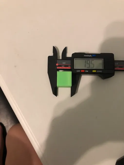 20mm test cube