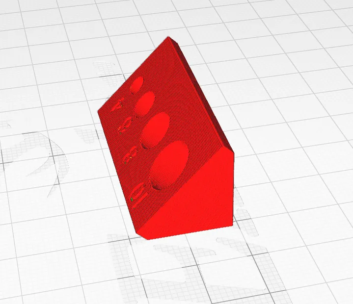 Drill angle guide 45degrees.