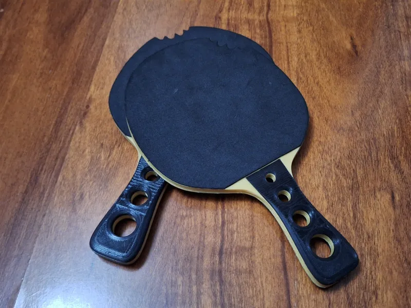 Ping Pong Racket, with bite