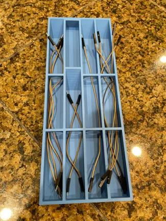 Jumper Wire Organizer Rack