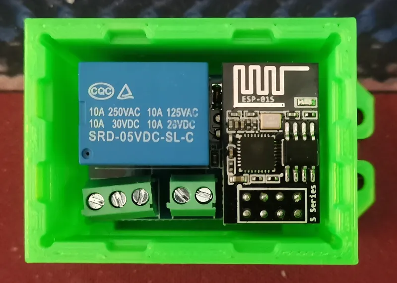 ESP8266继电器Relay模块外壳