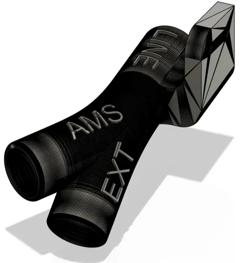 Y Splitter with Text