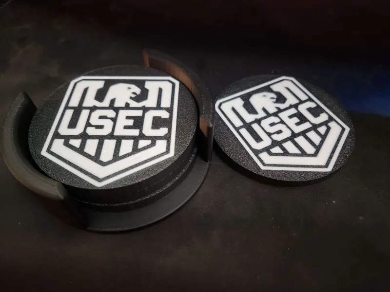 EFT USEC faction coaster set