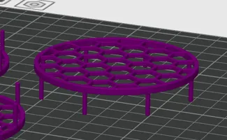 Drainage saucer for flower pot