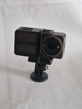 DJI Action 2 and battery vertical mount summer