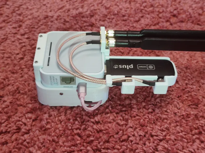 TP-Link TL-MR3020 with 4g modem e3372h