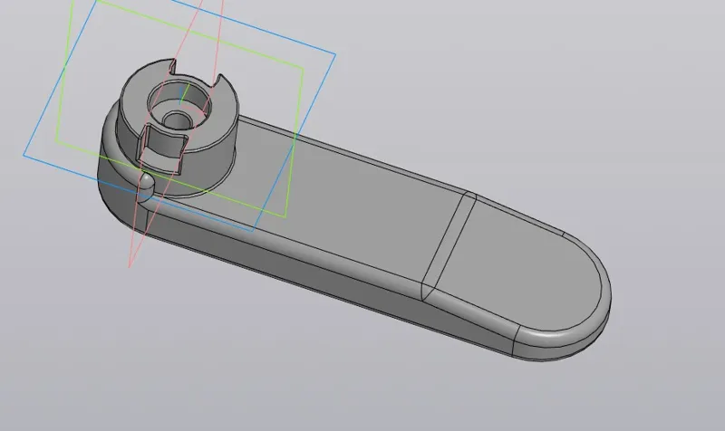 Largus rear door handle