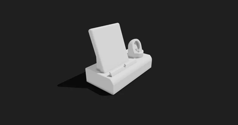Samsung Phone + Watch Stand (w/ cable charging)