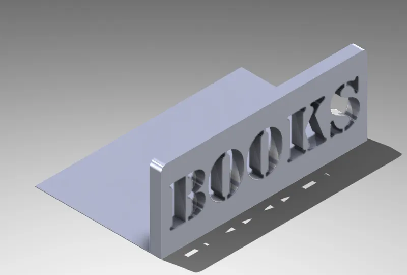 Shelf Book Holder (Bookend)