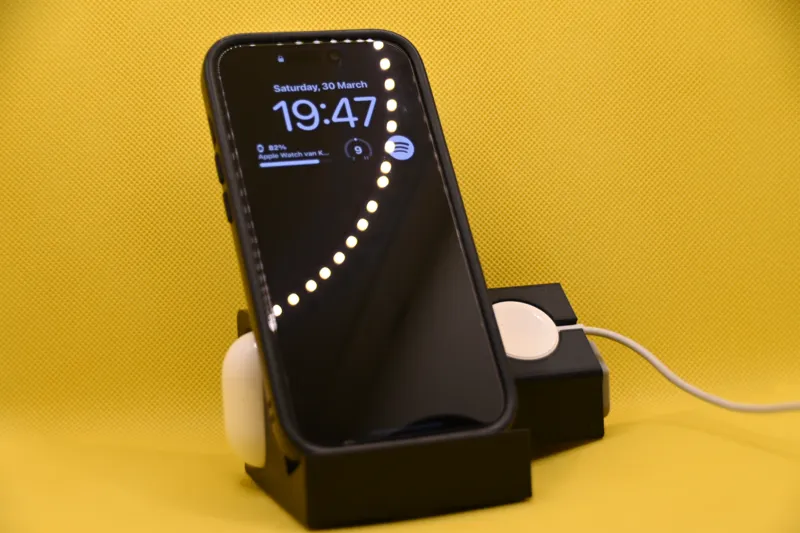 Phone, Airpods and watch stand