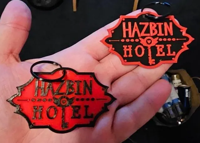 Hazbin Hotel Keychain