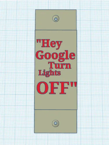 Smart Home light switch cover