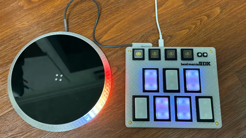 IIDX Pico - A Mini Beatmania Style Controller