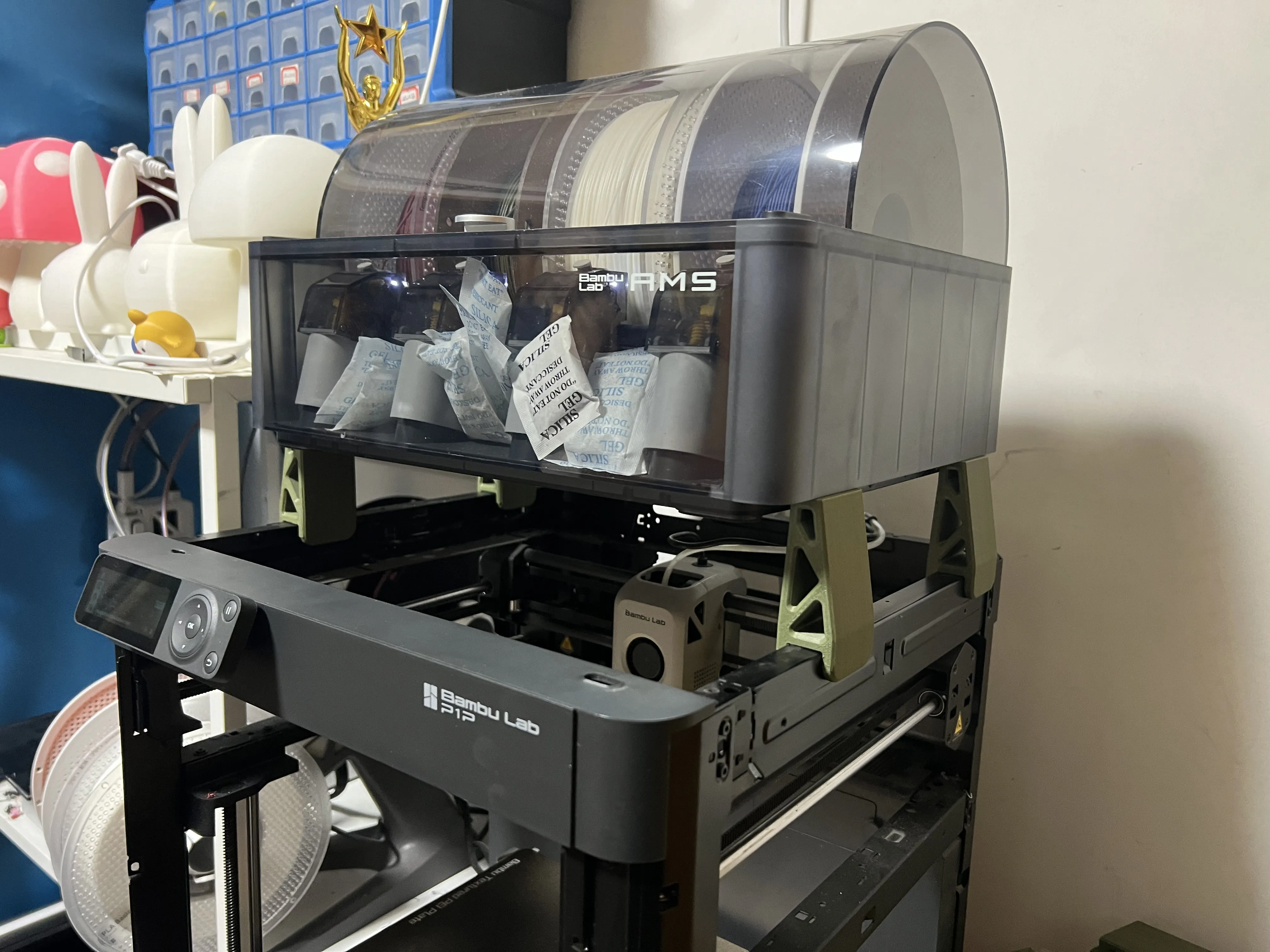 Bambu AMS Riser for P1P - Free 3D Print Model - MakerWorld