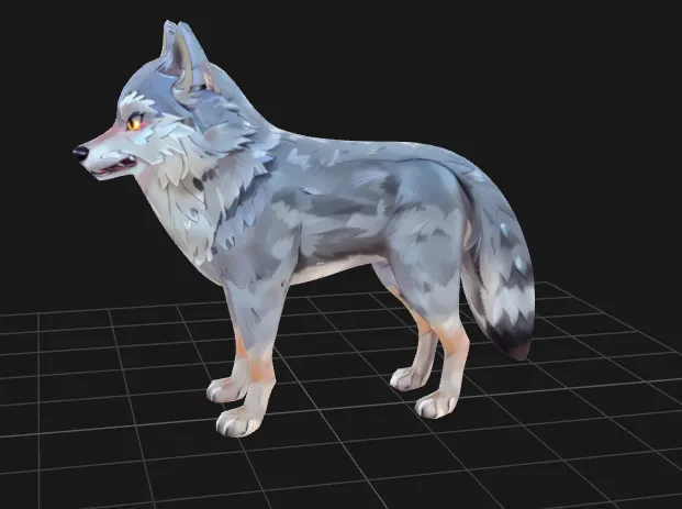 Cute Wolf