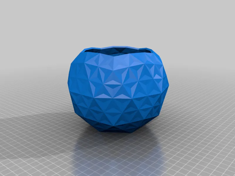Low Poly Spherical Vase