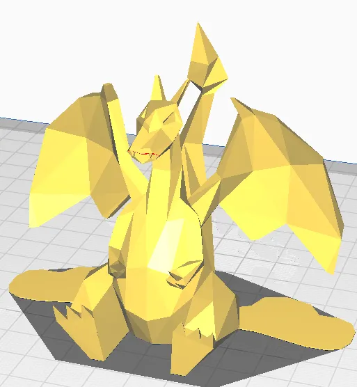 charizard low poly