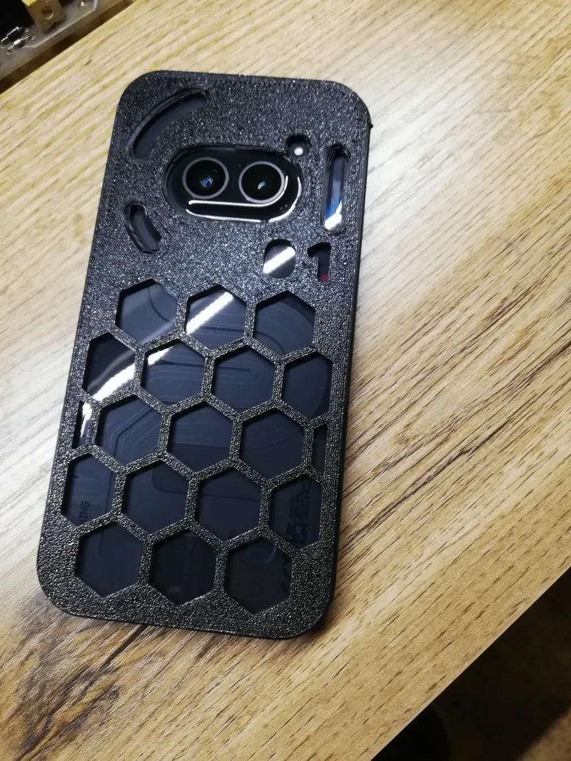 Nothing Phone 2a Case Hexagon Pattern