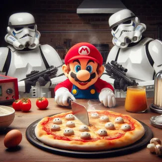 Pizza Time Hueforge