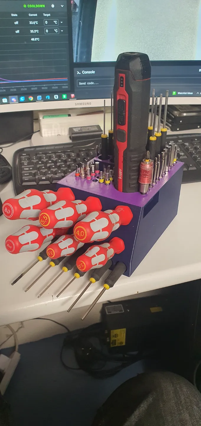 screwdriver storage gridfinity