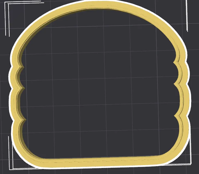 Hamburger Cookie Cutter