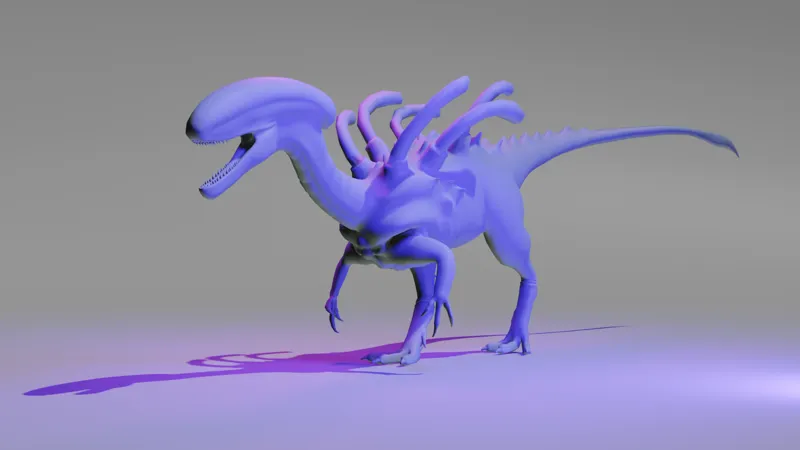 Dinosaur Xenomorph