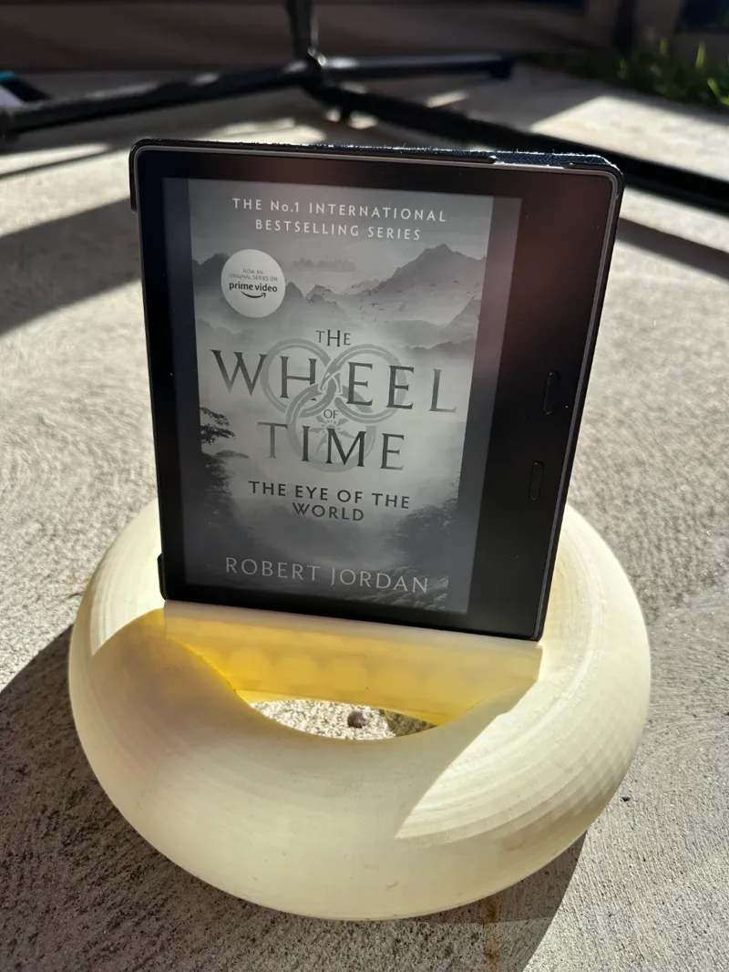 Floating Kindle Holder