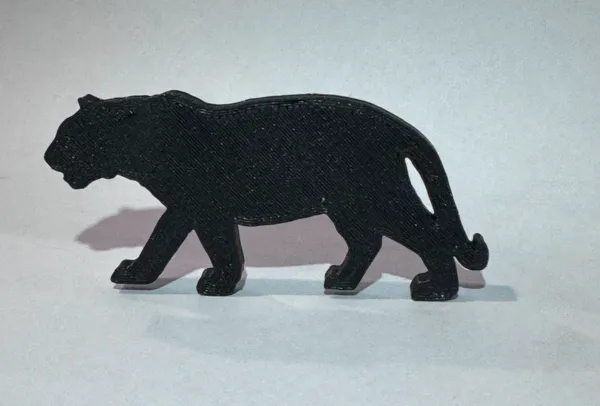Silhouette de panthère