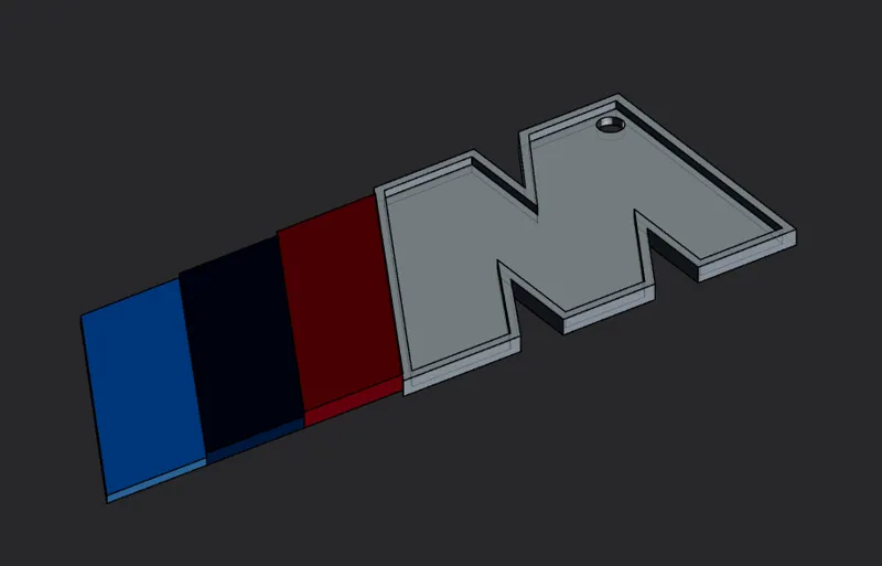 BMW M LOGO - KEYCHAIN