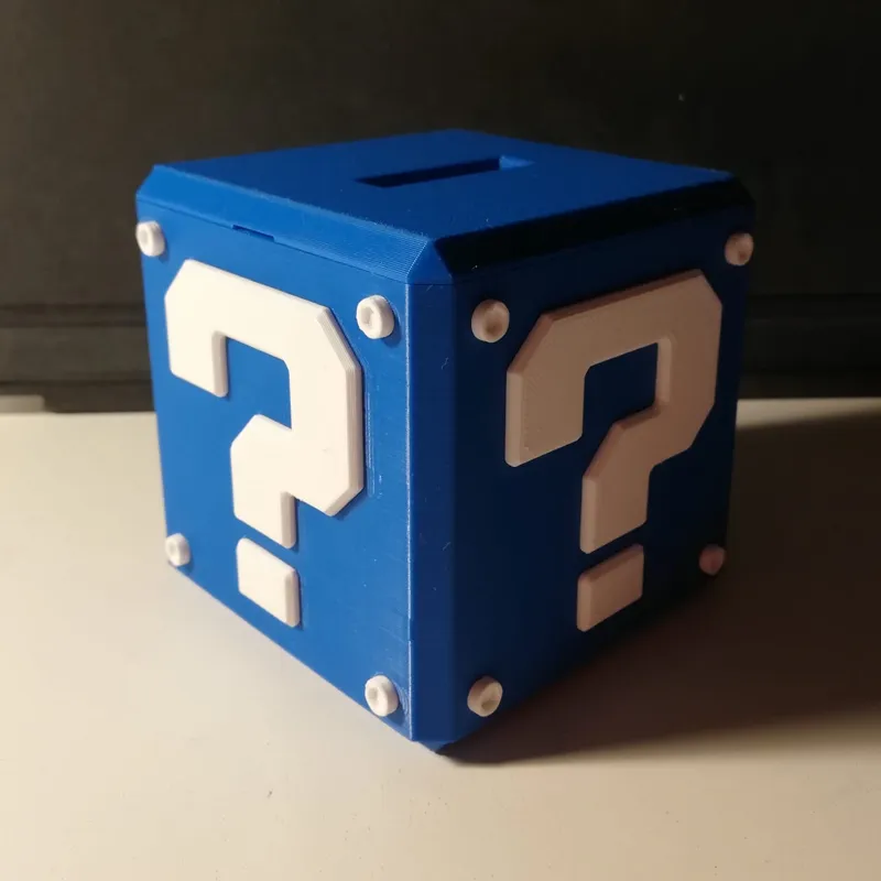 Mario Piggy bank better printable