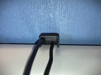 Cable channel  for Mouse and Keyboard Cable