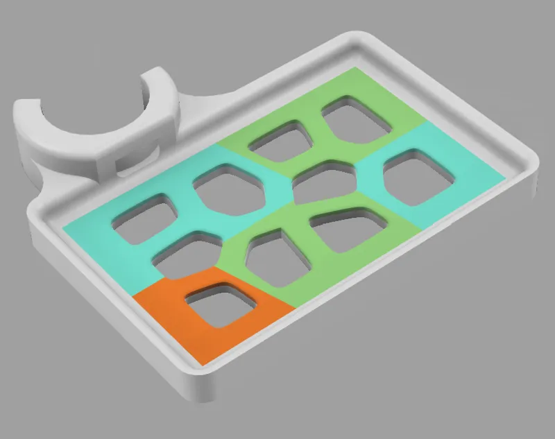 Simple Shower Soap Tray