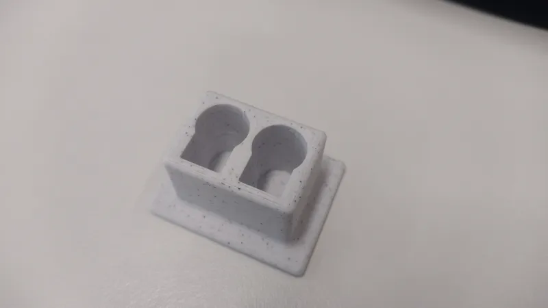 Small pen holder for water soluble marker