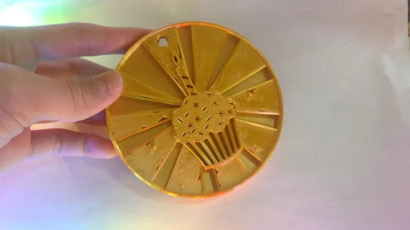 2-In-1 Cupcake Birthday Ornament/Coaster