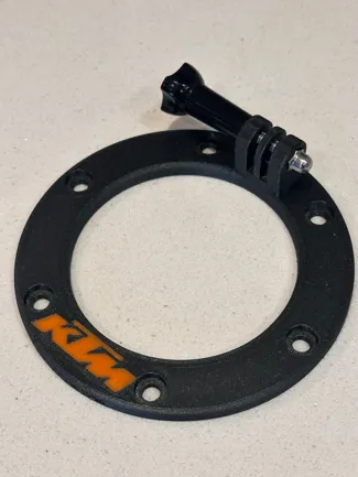 gen1 / 2 ktm 1290superduke tank filler Gopro mount