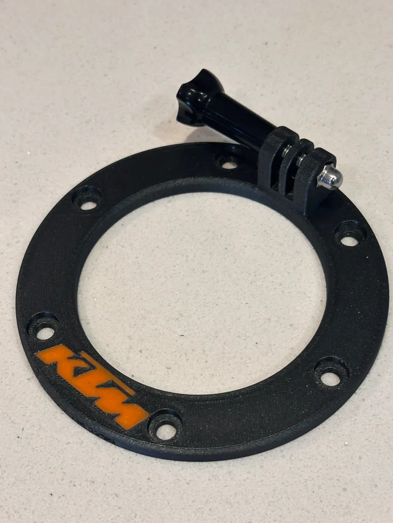 gen1 / 2 ktm 1290superduke tank filler Gopro mount