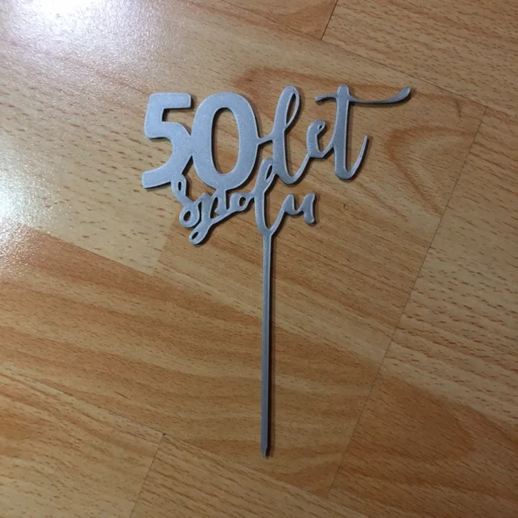 Anniversary cake pop