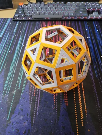 Faceted Rhombicosidodecahedron