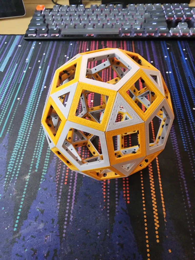 Faceted Rhombicosidodecahedron