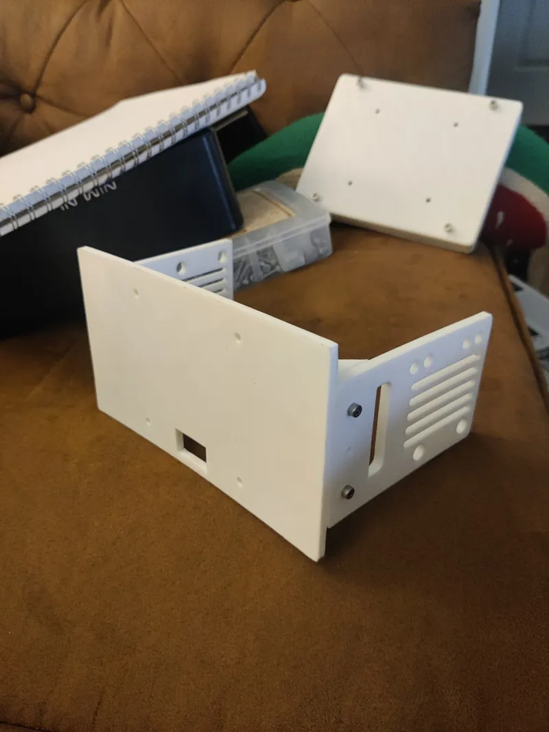 VESA 75 x 75 Mount for Double Din 2 Din