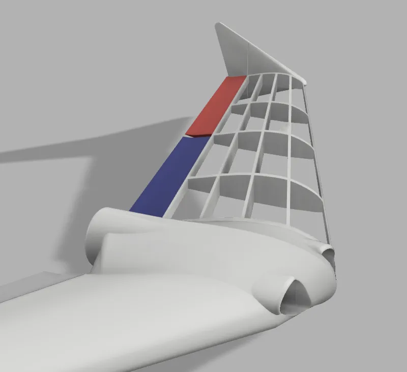 "AeroGull" EDF Flying wing 